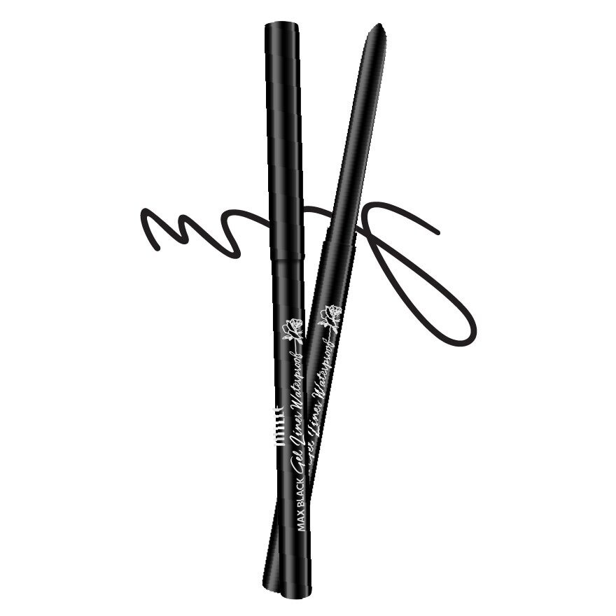 Mille Max Black Gel Liner Waterproof 0.5g. Black