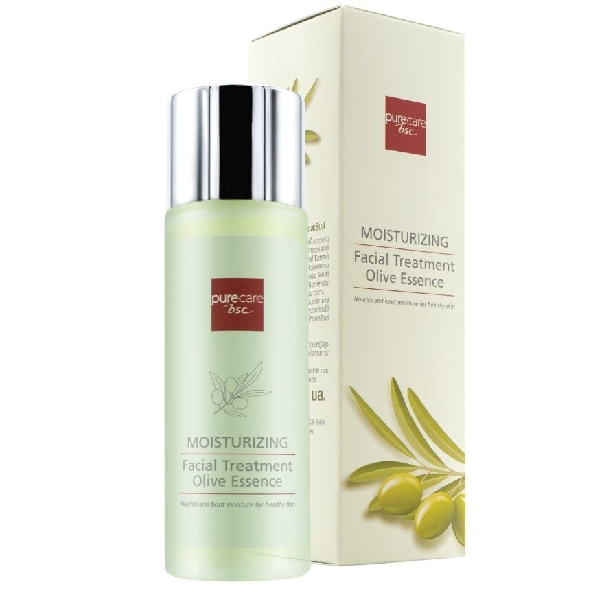 Pure Care Bsc Moisturizing Facial Treatment Olive Essence 95ml.