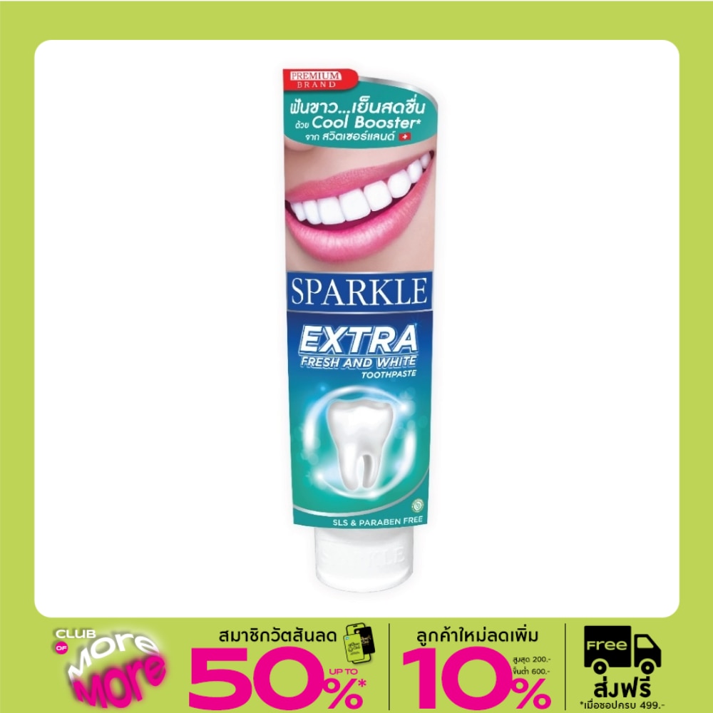 Sparkle Sparkle Toothpaste Extra Fresh  White 100 G.