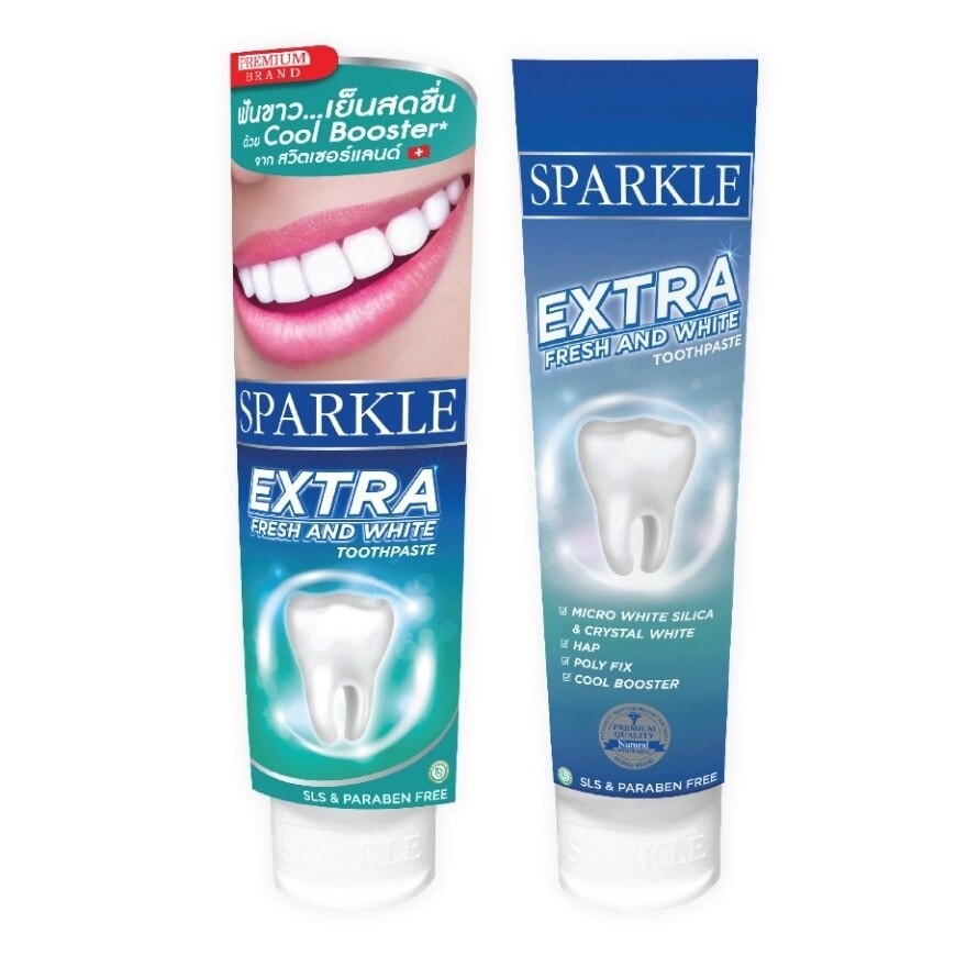 Sparkle Toothpaste Extra Fresh  White 100 G.