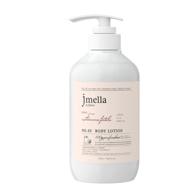 Jmella เจเมล่า อิน ฟรานซ์ โลชั่นบำรุงผิวกาย กลิ่นเฟม เฟเทล 500 ml.