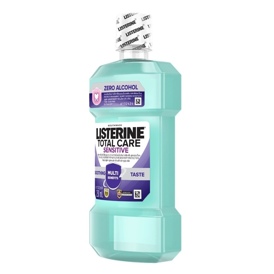 ลิสเตอรีน น้ำยาบ้วนปาก โทเทิล แคร์ เซนซิทีฟ ซีโร่ แอลกอฮอล์ 250 มล.