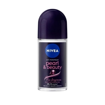 Nivea นีเวีย โรลออน เพิร์ล แอนด์ บิวตี้ แบล็ค เพิร์ล 50 มล. โรลออนลดเหงื่อ ระงับกลิ่นกาย