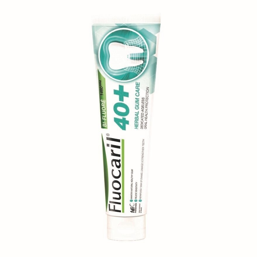 Fluocaril Toothpaste 40+ Herbal Gum Care 160 G.