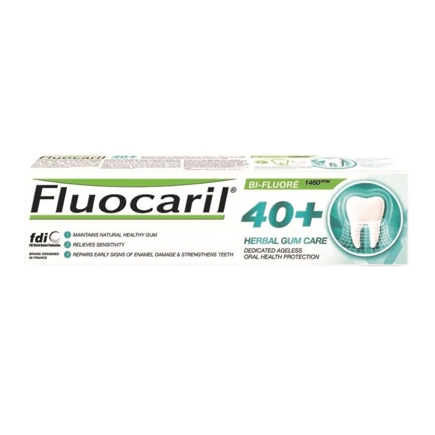 Fluocaril Toothpaste 40+ Herbal Gum Care 160 G.