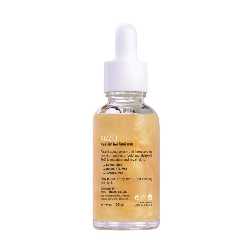 Kizzei Hya 4D Gold Serum 30 Ml.