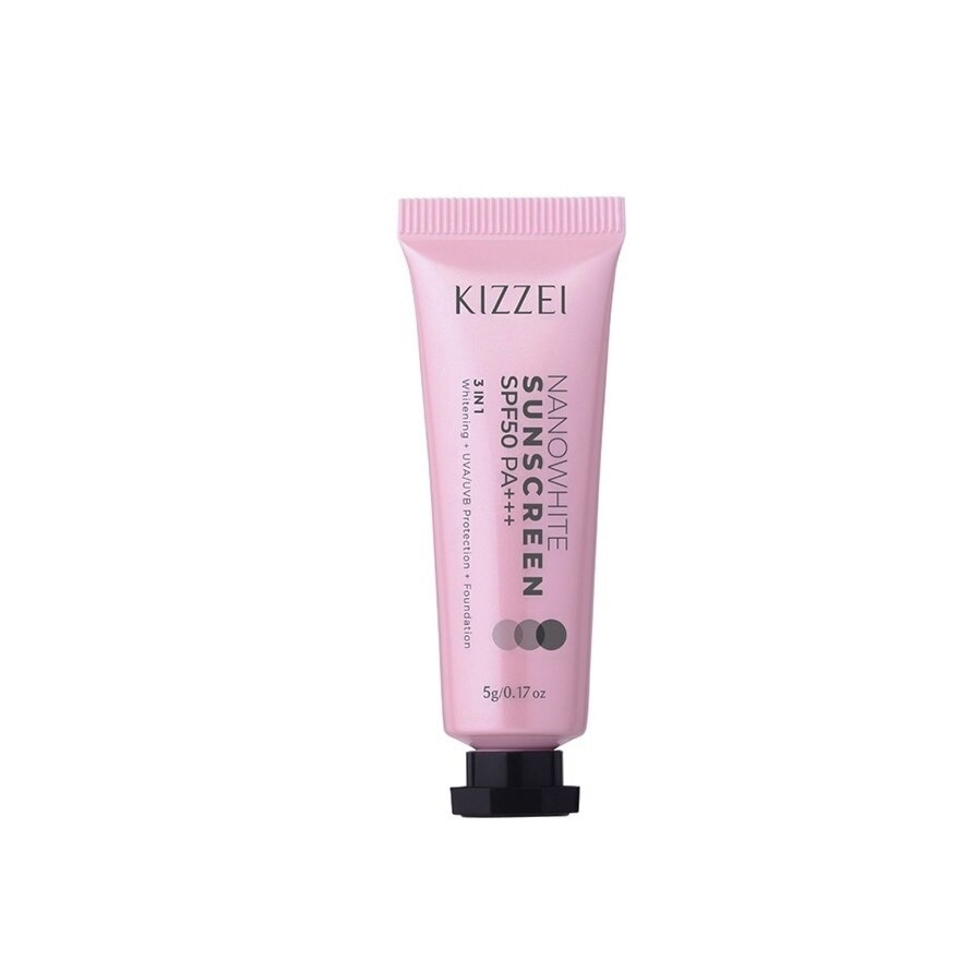 Kizzei Nanowhite Sunscreen SPF50 PA+++ 5 G.