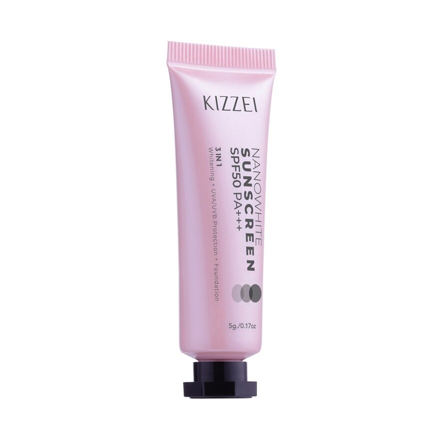 Kizzei Nanowhite Sunscreen SPF50 PA+++ 5 G.