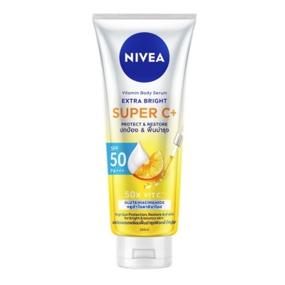 Nivea - Nivea Vitamin Body Serum Extra Bright Super C+ 300 Ml.