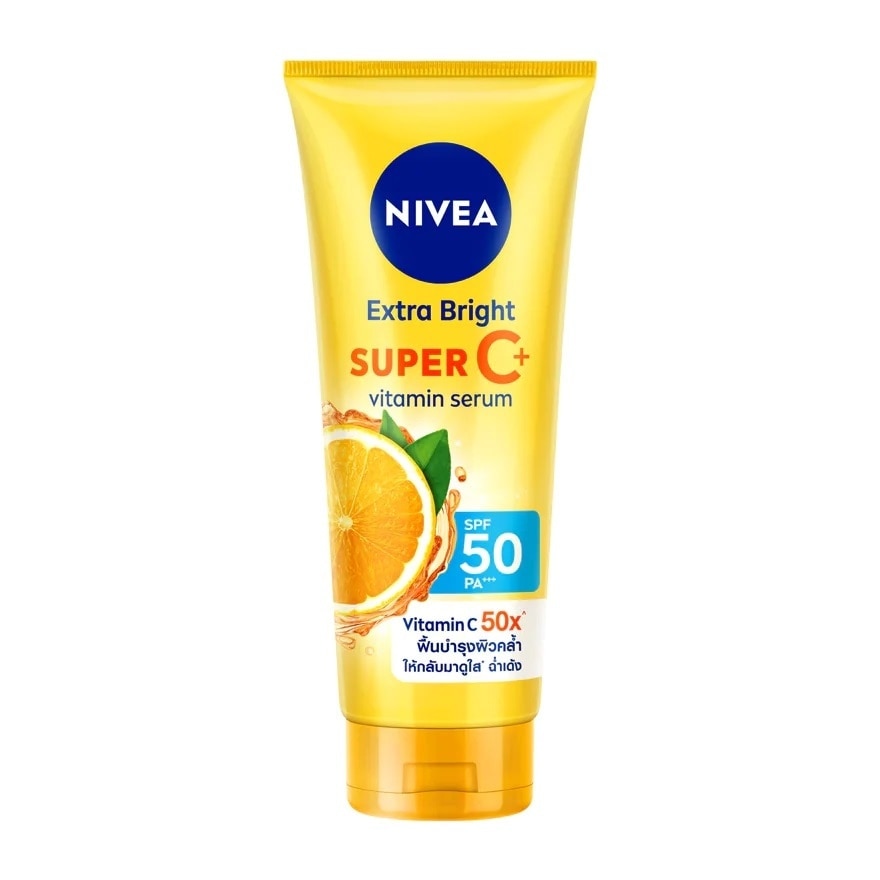 Nivea Extra Bright Super C+ Serum SPF50 PA++++ 320 Ml. วิตามินเซรั่ม