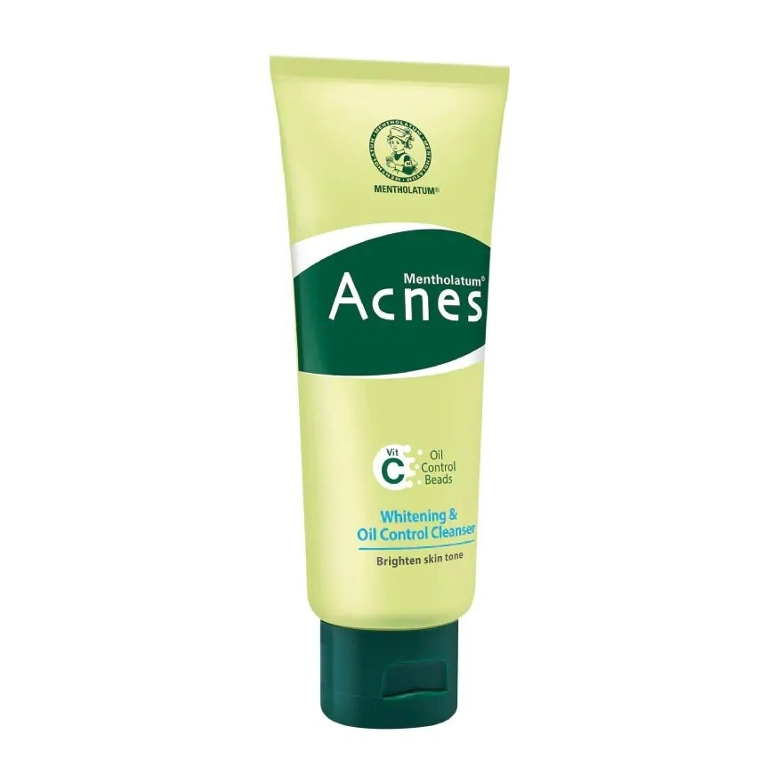 Mentholatum Acnes Whitening  Oil Control Cleanser 100 G.