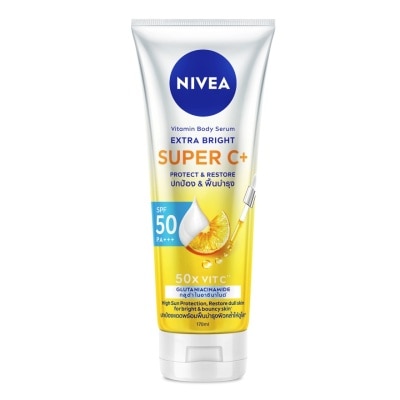 Nivea - นีเวีย วิตามิน บอดี้ เซรั่ม เอ็กซ์ตร้า ไบรท์ ซูเปอร์ ซี+ 170 มล.