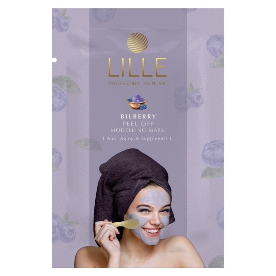 Lille Professional Skincare Bilberry Peel Off Modelling Mask 40 G.