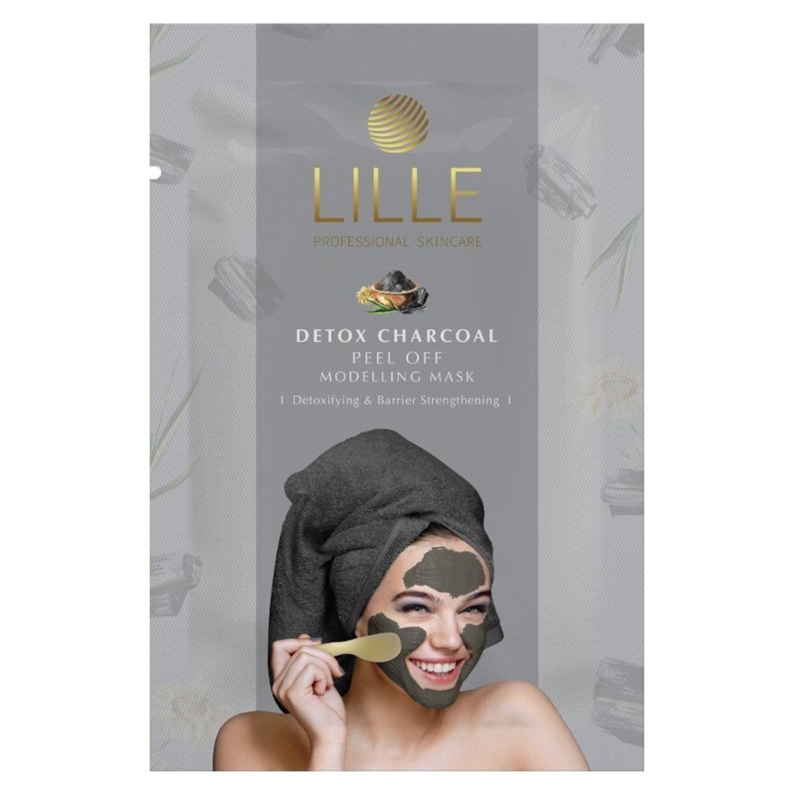 Lille Professional Skincare Detox Charcoal Peel Off Modelling Mask 40 G.