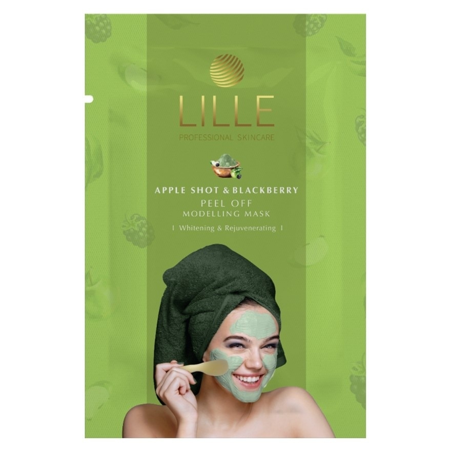 Lille Professional Skincare Apple Shot  Blackberry Peel Off Modelling Mask 40 G.