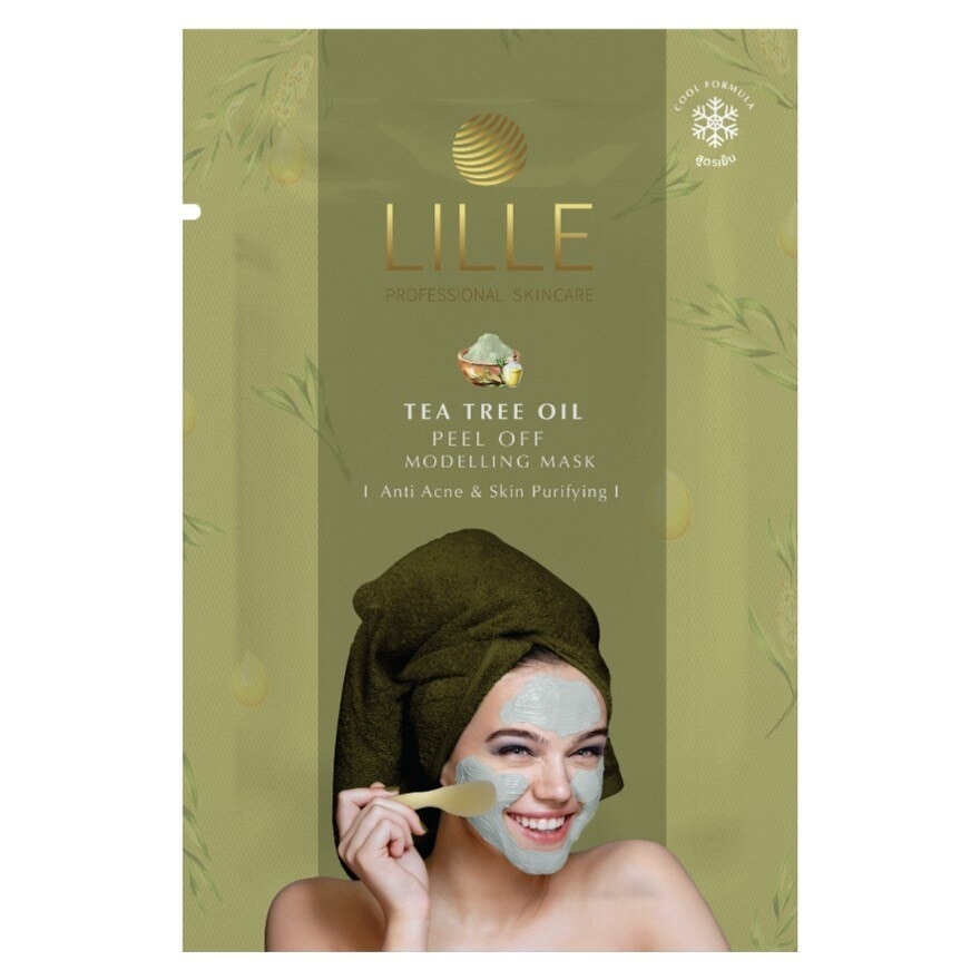 Lille Professional Skincare Tea Tree Oil Peel Off Modelling Mask 40 G.