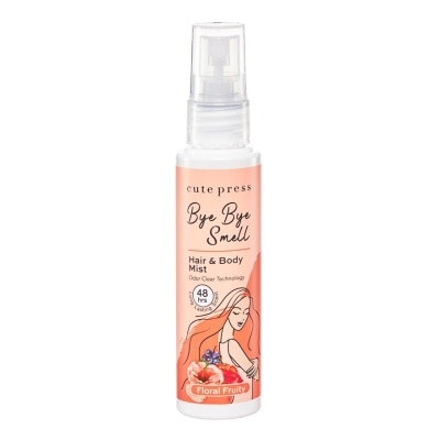 Cute Press Cute Press Bye Bye Smell Hair And Body Mist 60ml. Floral Fruity