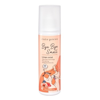 Cute Press Cute Press Bye Bye Smell Linen Mist 240ml. Floral Fruity