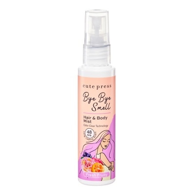 Cute Press Cute Press Bye Bye Smell Hair And Body Mist 60ml. Fresh Fruity