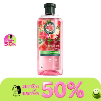 Herbal Essences - เฮอร์บัล เอสเซนส์ แชมพู โรส เพทัล ซอฟท์ 400 มล. image