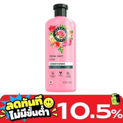 Herbal Essences เฮอร์บัล เอสเซนส์ คอนดิชันเนอร์ โรส เพทัล ซอฟท์ 400 มล. image