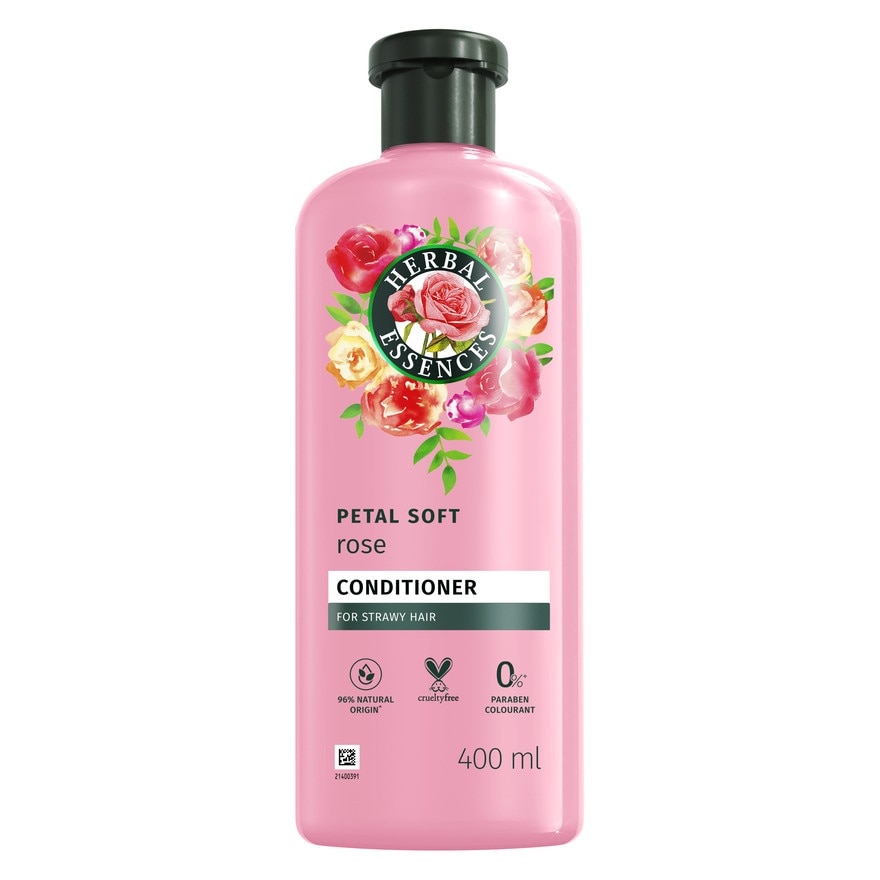 Herbal Essences Conditioner Rose Petal Soft 400 Ml.
