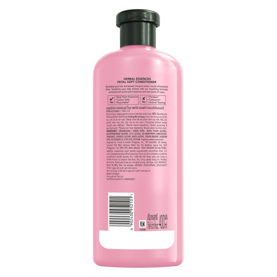 Herbal Essences Conditioner Rose Petal Soft 400 Ml.
