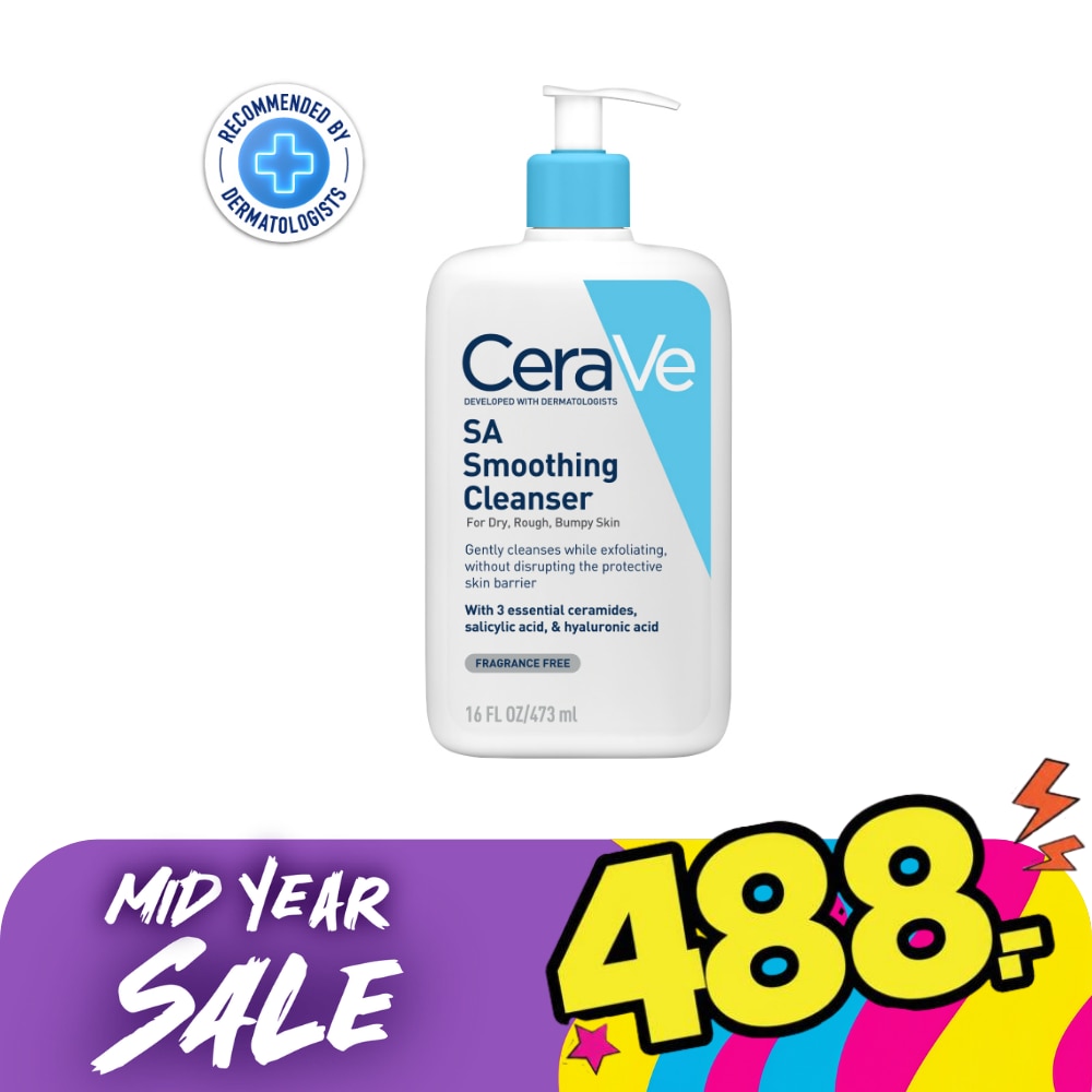 Cerave SA Smoothing Cleanser 473 ml.