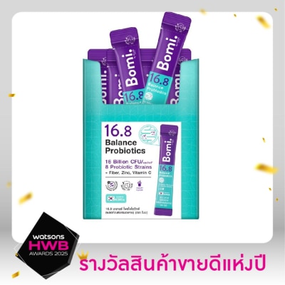 Bomi Bomi 16.8 Balance Probiotics โบมิ 16.8 บาลานซ์ โพรไบโอติกส์ 14 ซอง