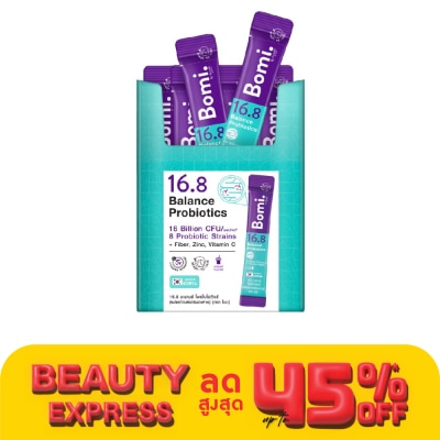 Bomi Bomi 16.8 Balance Probiotics โบมิ 16.8 บาลานซ์ โพรไบโอติกส์ 14 ซอง