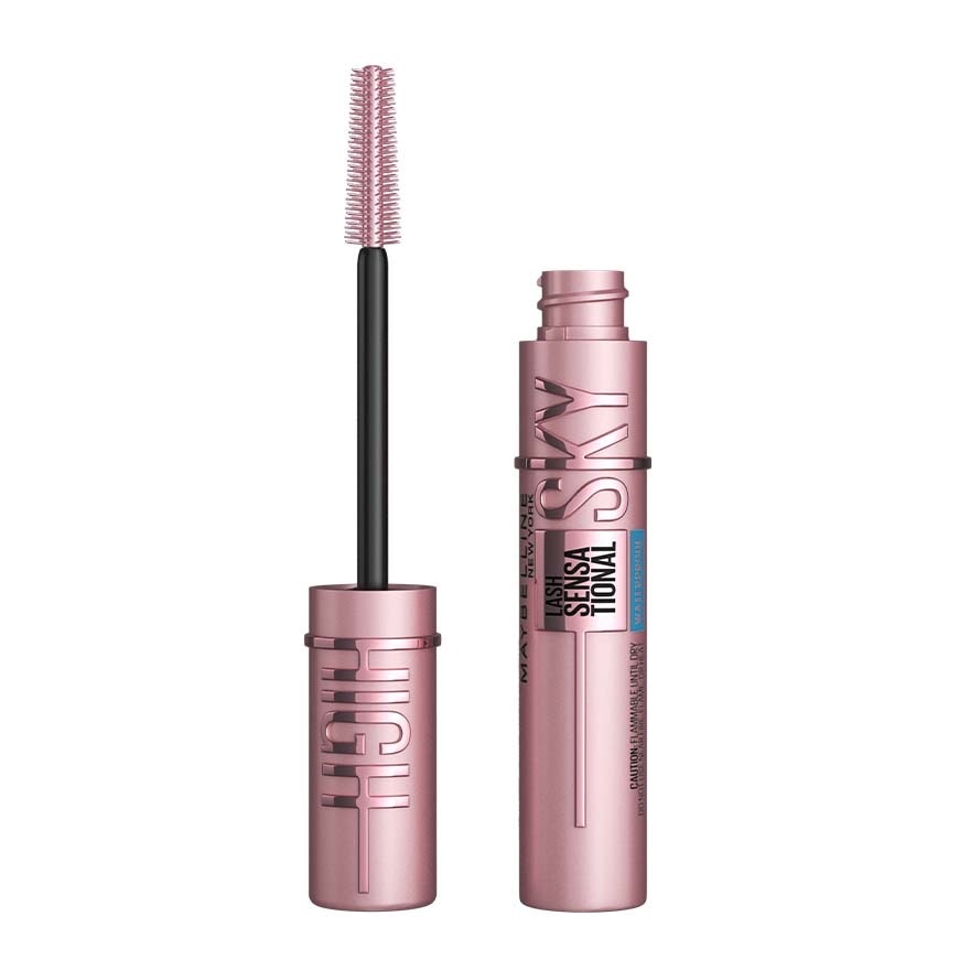 มาสคาร่า Maybelline Sky High เมย์เบลลีน สกาย ไฮน์ วอเตอร์พรูฟ 7.2 มล. สีดำ