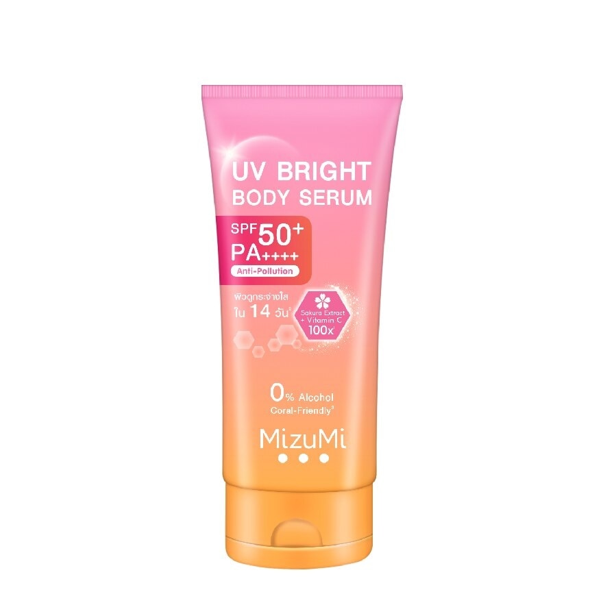 MizuMi มิซึมิ ยูวี ไบรท์ บอดี้ เซรั่ม spf50 pa 180 มล.