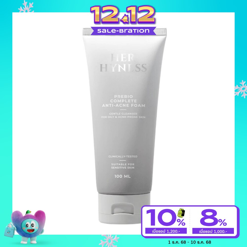 Her Hyness Prebio Anti-Acne Foam 100 ml.
