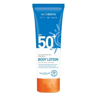 Watsons Watsons Love My Skin Very High Protection Sunscreen Body Lotion SPF50 100ml