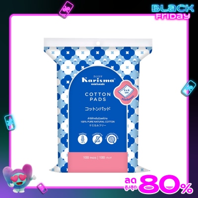 Karisma Karisma Cotton Pads Compressed Edge 100 Pads.