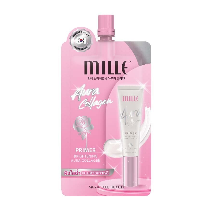 Mille Brightening Aura Collagen Primer SPF30 PA++ 6g.