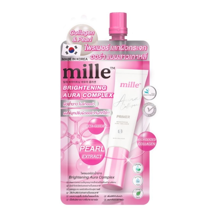 มิลเล่ ไบร์ทเทนนิ่ง ออร่า คอลลาเจน ไพร์เมอร์ SPF30 PA++ 6ก. image