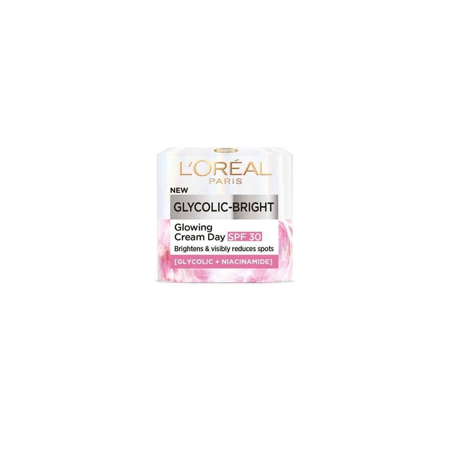 L'Oreal Paris Cream Day Glycolic-Bright Glowing SPF 30 15 Ml.