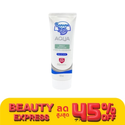 Banana Boat บานาน่า โบ๊ท อควา แดรี่ มอยส์เจอร์ ยูวีโพรเทคชั่น ซันสกรีน โลชั่น SPF50+PA++++100 มล.
