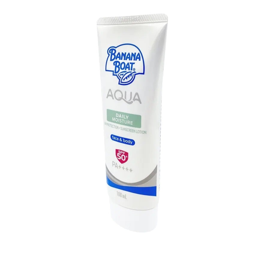 Banana Boat Aqua Daily Moisture UV Protection Sunscreen Lotion SPF50+ PA++++ 100 Ml.