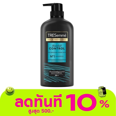 Tresemme เทรซาเม่ แชมพู แฮร์ ฟอล คอนโทรล 380 มล. ยาสระผม ทำเคมี สีผม ลดผมขาดร่วง image