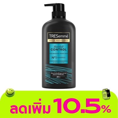 Tresemme - TRESemme Shampoo Hair Fall Control 380 Ml. ยาสระผม ทำเคมี สีผม ลดผมขาดร่วง