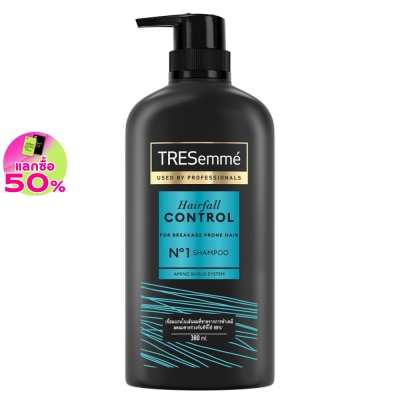Tresemme - เทรซาเม่ แชมพู แฮร์ ฟอล คอนโทรล 380 มล. ยาสระผม ทำเคมี สีผม ลดผมขาดร่วง