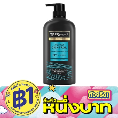 Tresemme - TRESemme Shampoo Hair Fall Control 380 Ml. ยาสระผม ทำเคมี สีผม ลดผมขาดร่วง image
