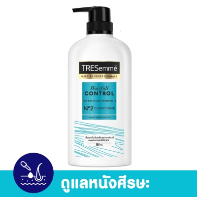 Tresemme เทรซาเม่ คอนดิชั่นเนอร์ แฮร์ ฟอล คอนโทรล 380 มล. ครีมนวดผม ทำเคมี สีผม ลดผมขาดร่วง image