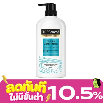 Tresemme เทรซาเม่ คอนดิชั่นเนอร์ แฮร์ ฟอล คอนโทรล 380 มล. ครีมนวดผม ทำเคมี สีผม ลดผมขาดร่วง image