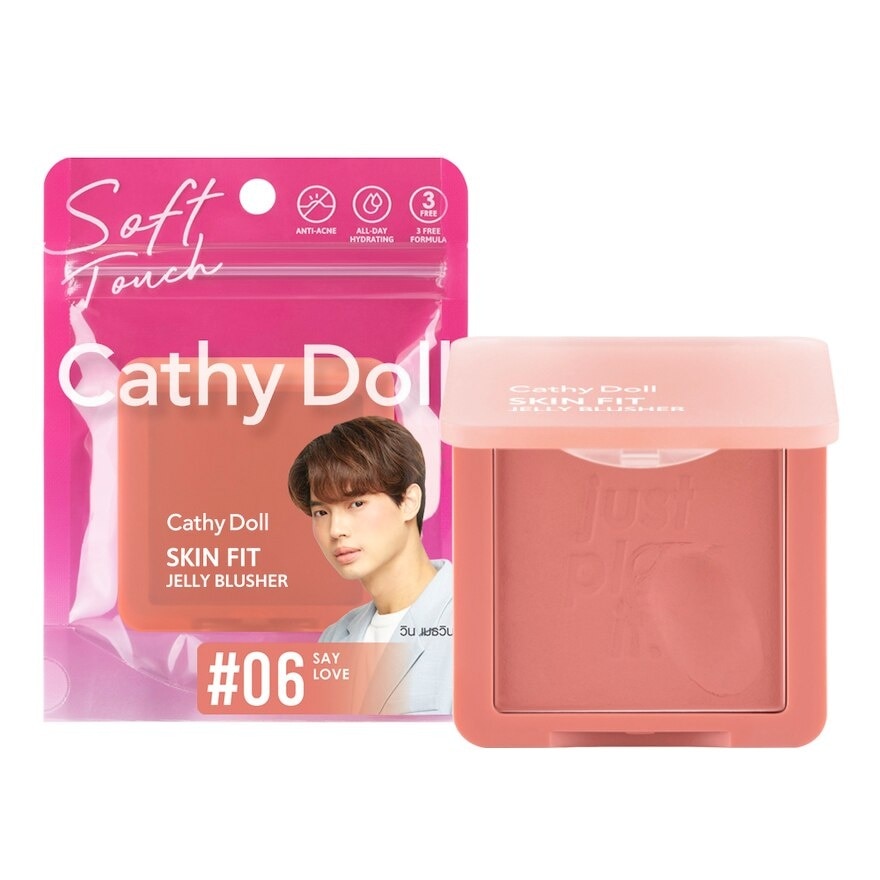 Cathy Doll Skin Fit Jelly Blusher 6g. 06 Say Love