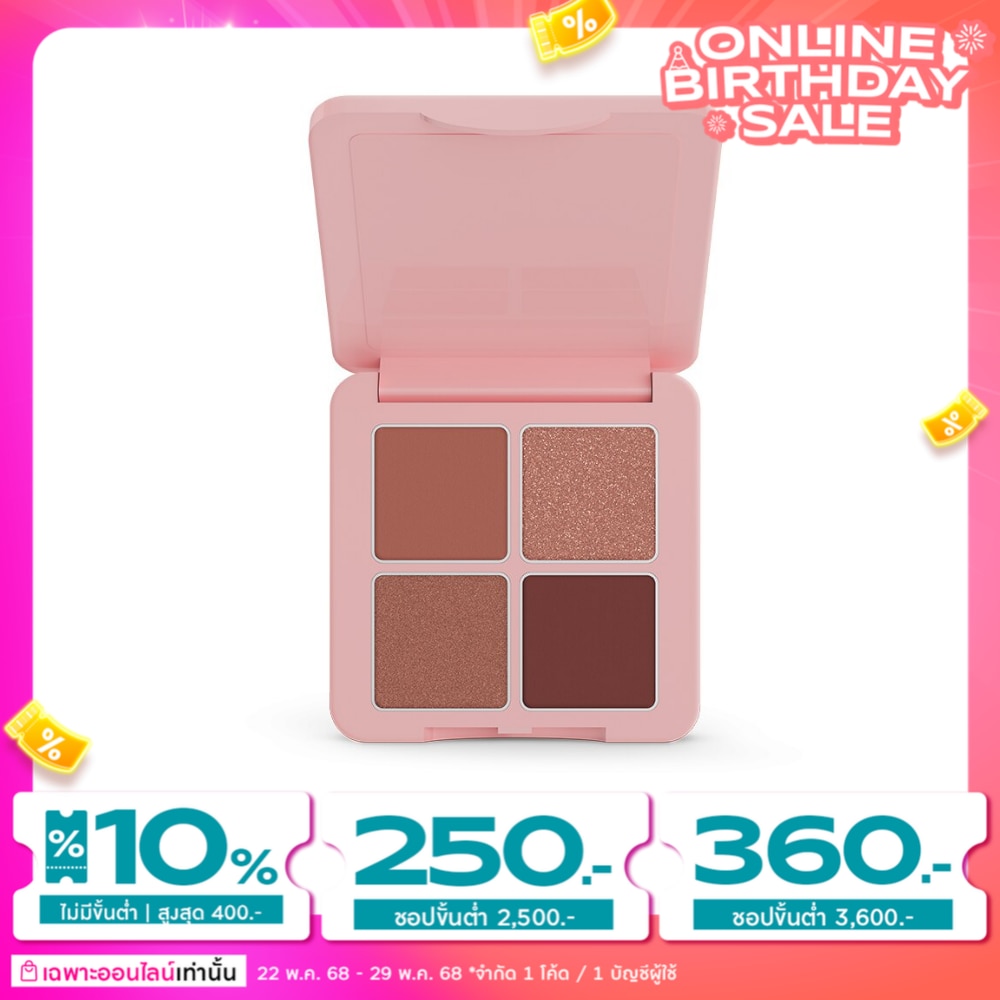 Sasi Sasi Girls Can Eyeshadow Palette 6g 01