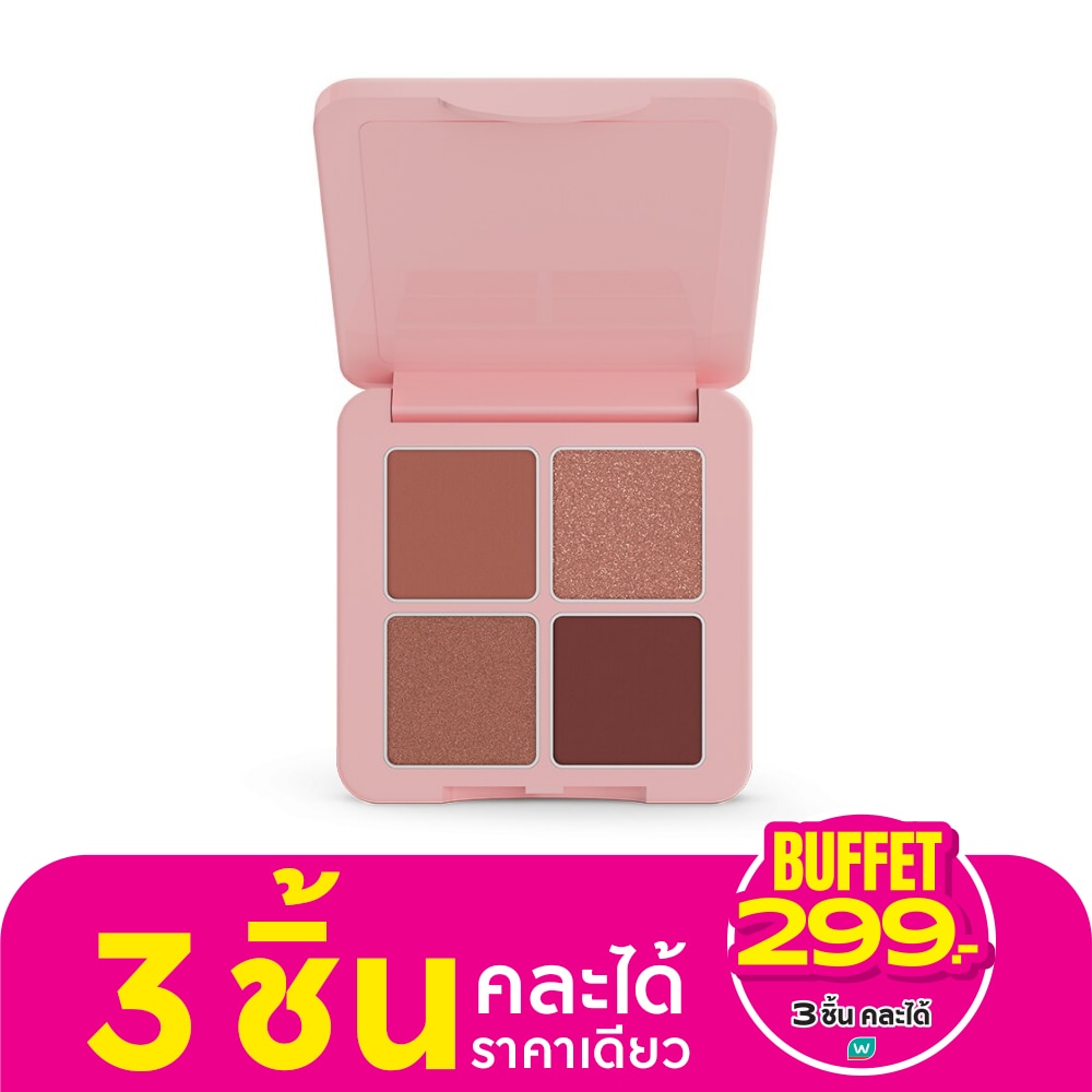 Sasi Sasi Girls Can Eyeshadow Palette 6g 01