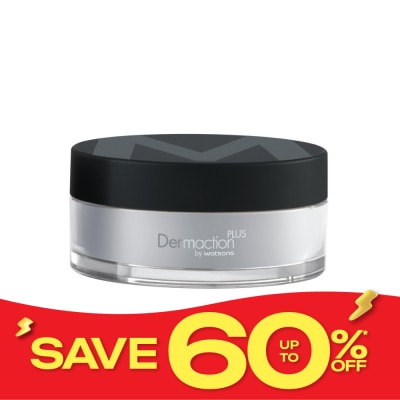 Dermaction Plus by Watsons Pour Homme Men Perfect Translucent Loose Powder Transparec image